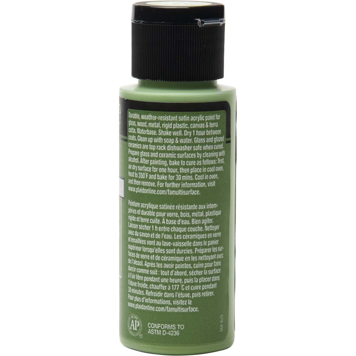 FolkArt ® Multi-Surface Satin Acrylic Paints - Freshcut Grass, 2 oz. - 2916
