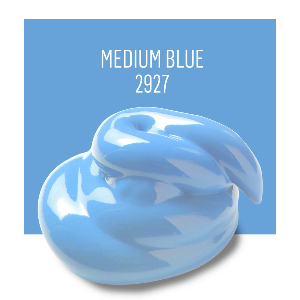 FolkArt ® Multi-Surface Satin Acrylic Paints - Medium Blue, 2 oz. - 2927