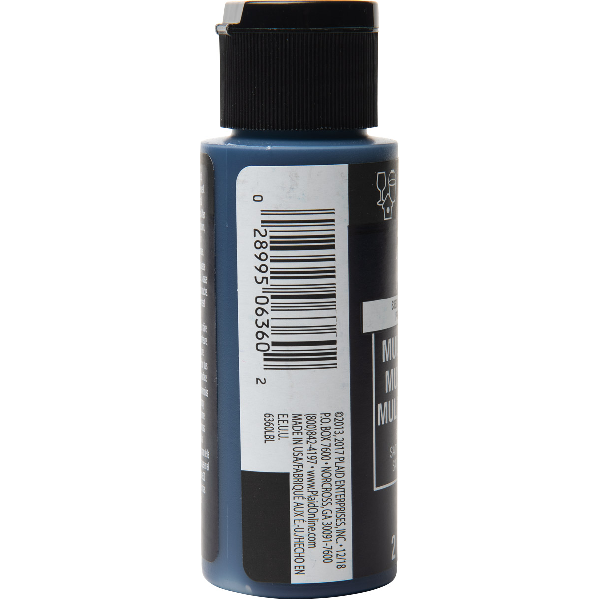 FolkArt ® Multi-Surface Satin Acrylic Paints - Prussian Blue, 2 oz. - 6360