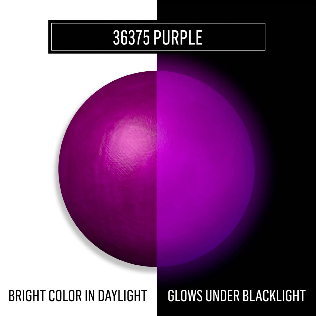 FolkArt ® Neon Blacklight™ Colors -  Purple, 8 oz. - 36375