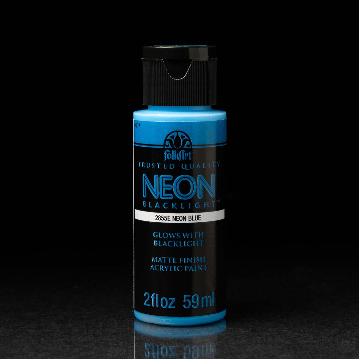 FolkArt ® Neons Glow-in-the-Dark 8 Color Set - PROMOFAGLOW8