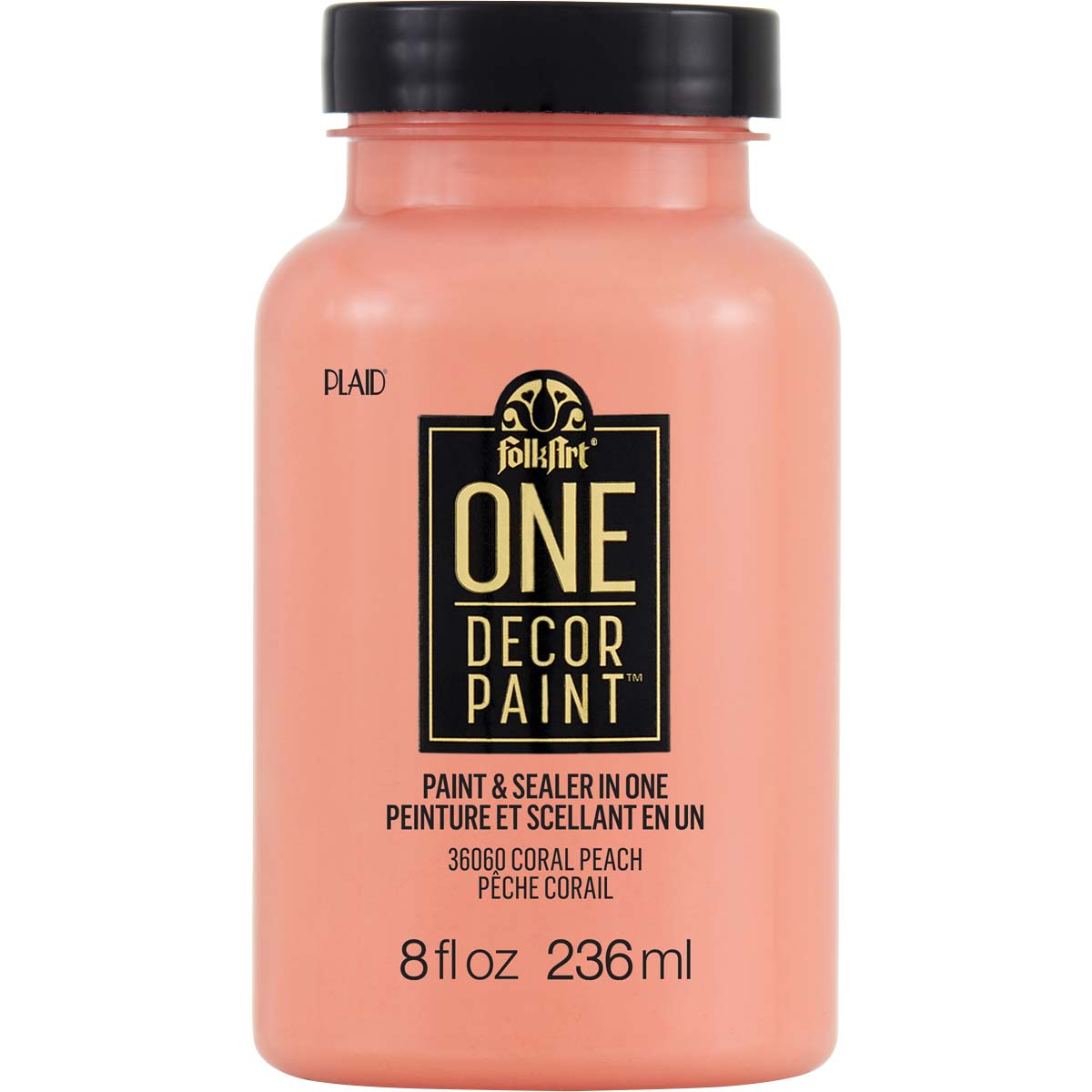 FolkArt ® One Décor Paint™ - Coral Peach, 8 oz. - 36060