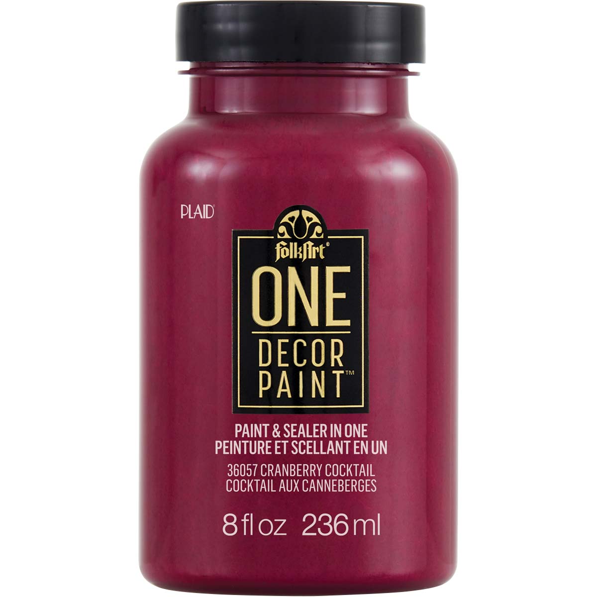 FolkArt ® One Décor Paint™ - Cranberry Cocktail, 8 oz. - 36057