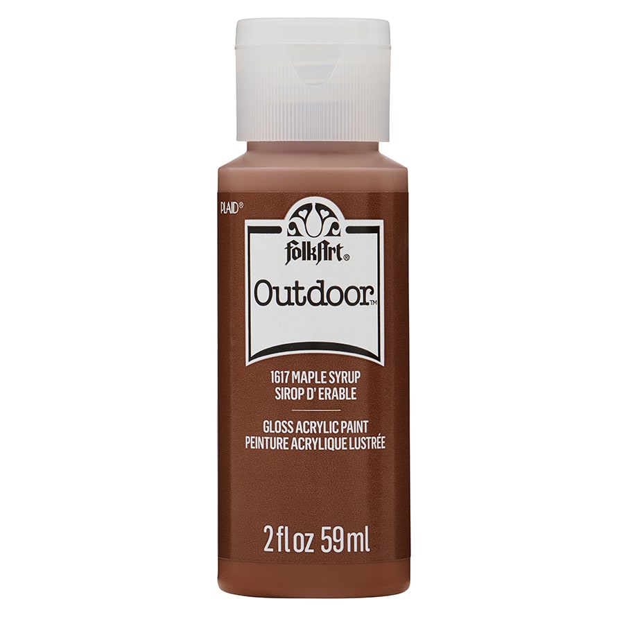 FolkArt ® Outdoor™ Acrylic Colors - Maple Syrup, 2 oz. - 1617