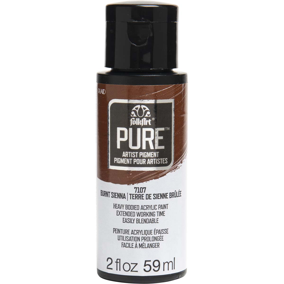 FolkArt ® Pure™ Artist Pigment - Burnt Sienna, 2 oz. - 7107