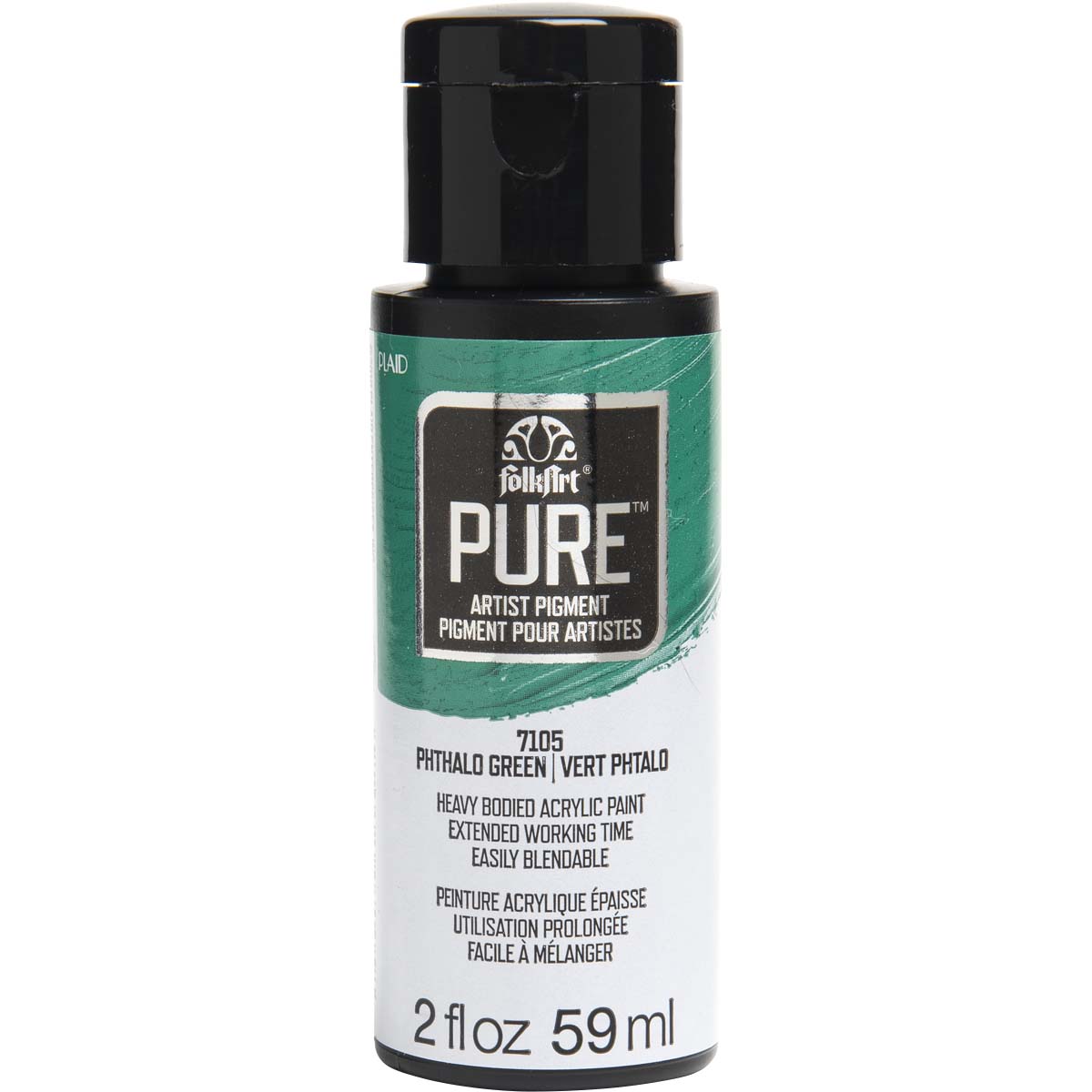 FolkArt ® Pure™ Artist Pigment - Phthalo Green, 2 oz. - 7105