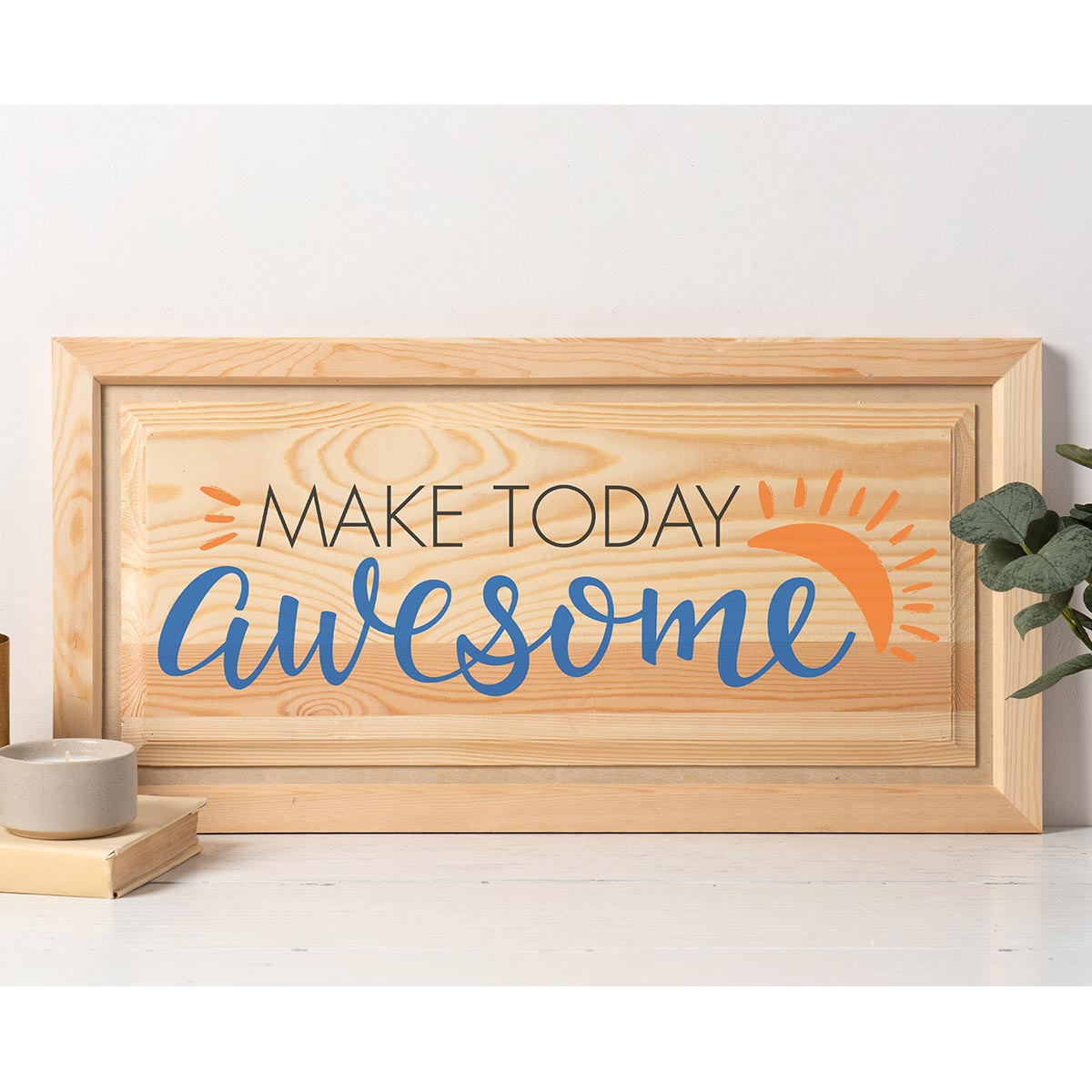 FolkArt ® Sign Shop™ Mesh Stencil - Make Today Awesome - 63385