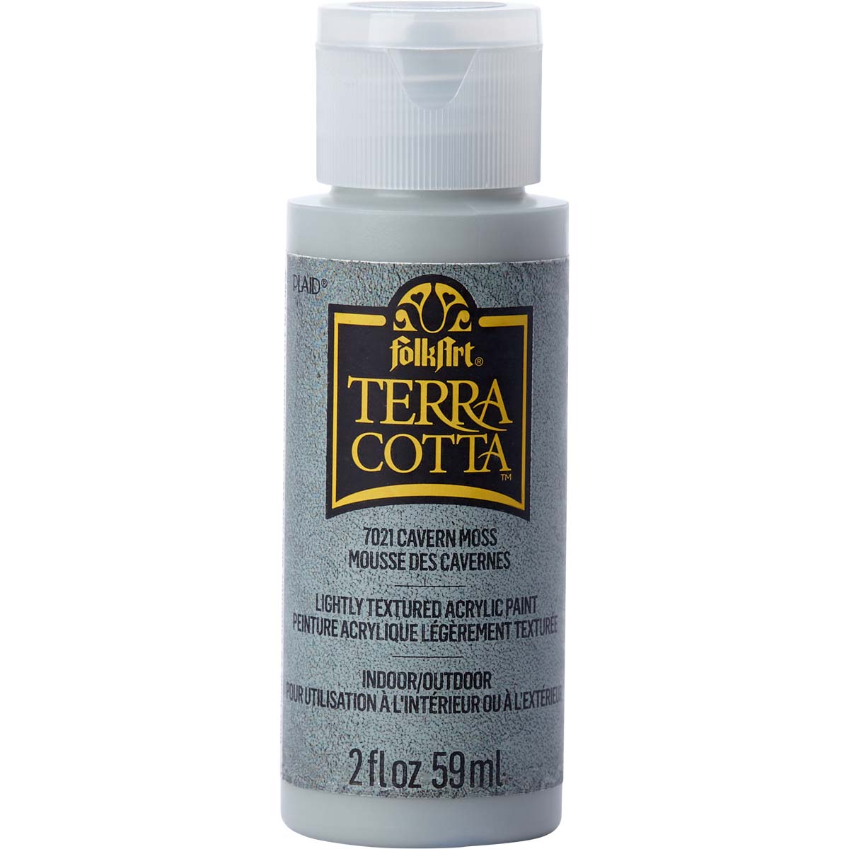 FolkArt ® Terra Cotta™ Acrylic Paint - Cavern Moss, 2 oz. - 7021