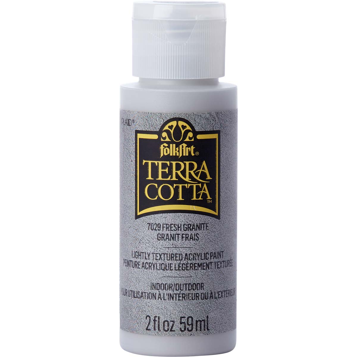 FolkArt ® Terra Cotta™ Acrylic Paint - Fresh Granite, 2 oz. - 7029