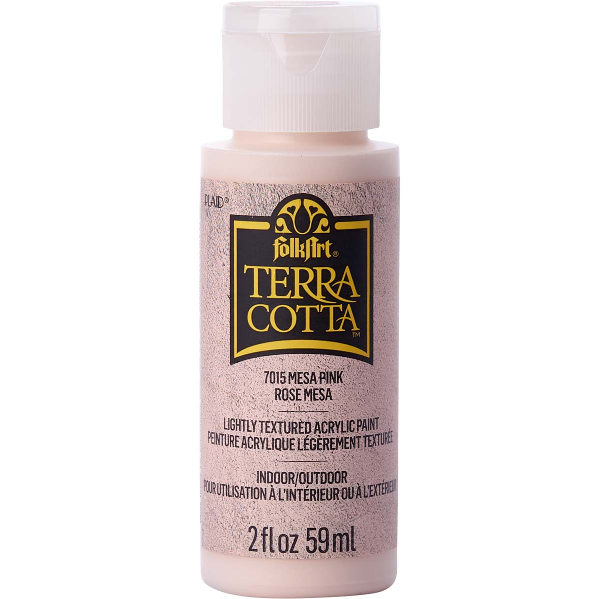 FolkArt ® Terra Cotta™ Acrylic Paint - Mesa Pink, 2 oz. - 7015