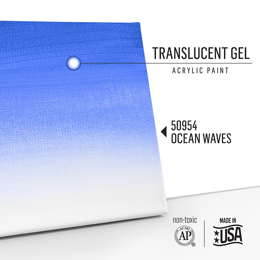 FolkArt ® Watercolor Gelz™ Acrylic Paint - Ocean Waves, 2 oz. - 50954