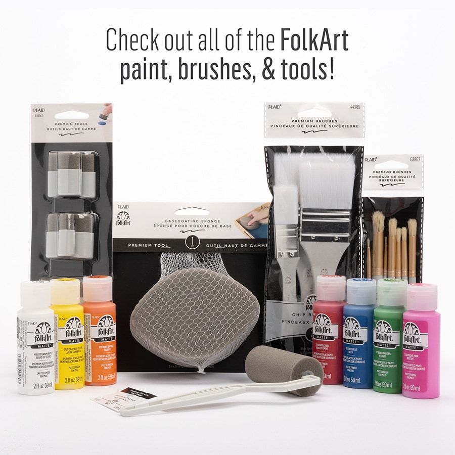 Folkart ® Brush Sets - Gold Taklon Set, 3 pc. - 50559