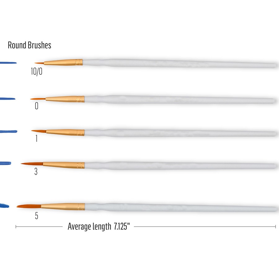 Folkart ® Brush Sets - Detail Brush Set, 10 pc. - 44278