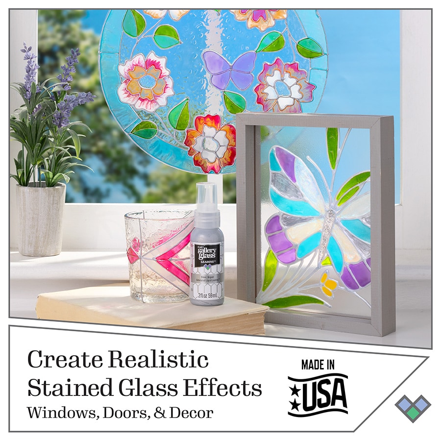 Gallery Glass ® Stained Glass Leading - Silver, 2 oz. - 19704