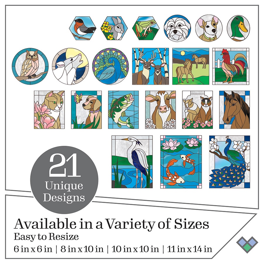 Gallery Glass ® Pattern Packs - Traditional Animals - 19772