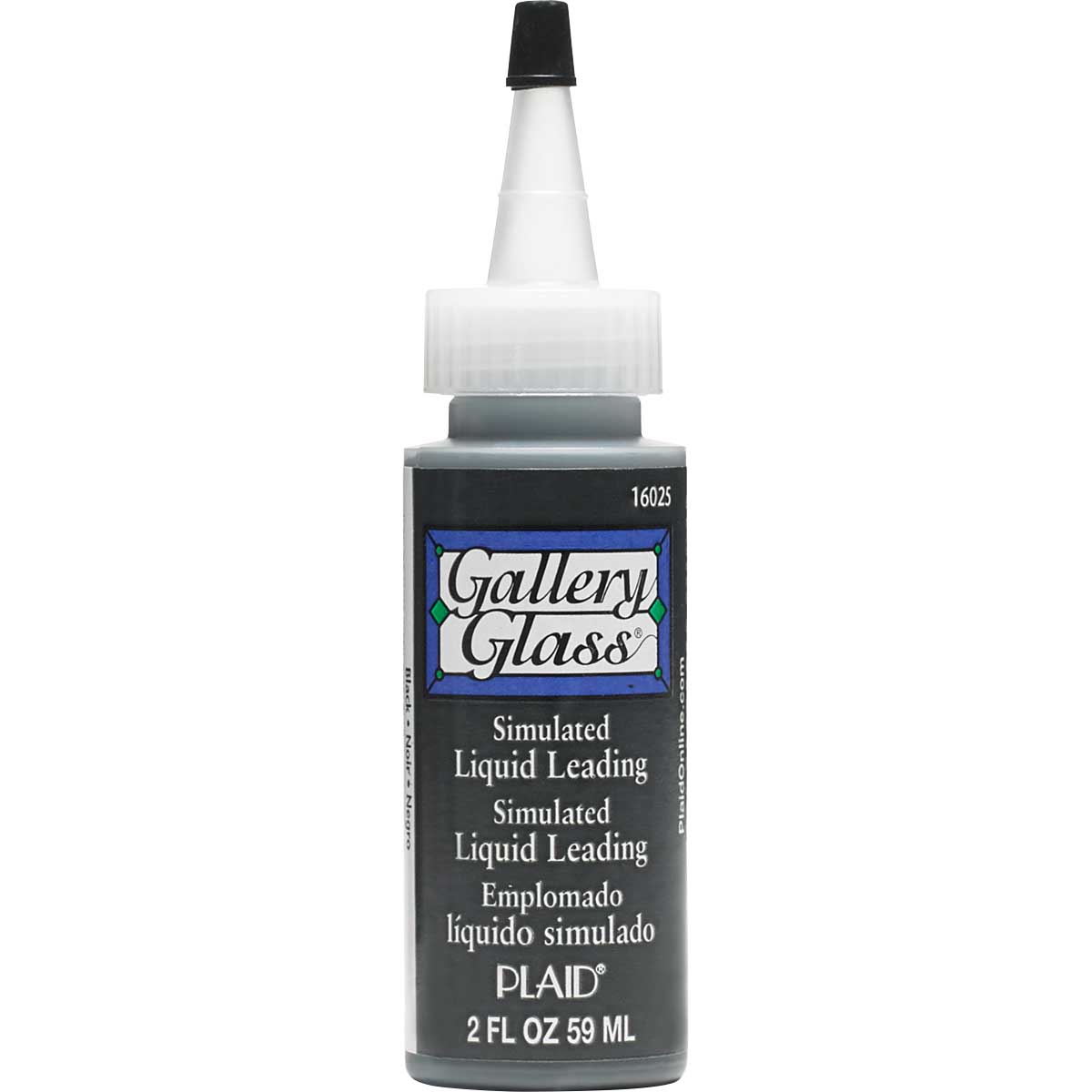 Gallery Glass ® Liquid Leading™ - Black, 2 oz. - 16025