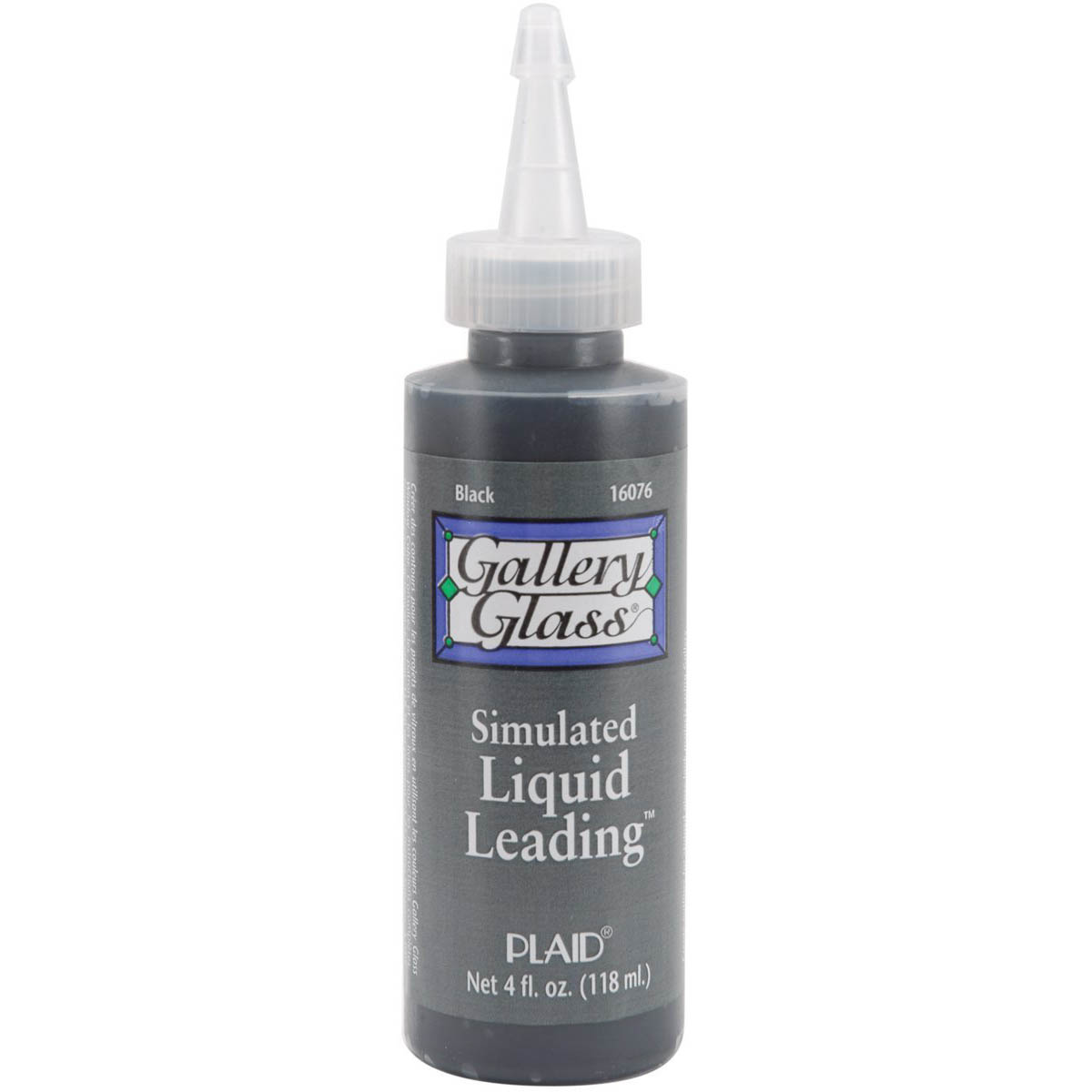 Gallery Glass ® Liquid Leading™ - Black, 4 oz. - 16076
