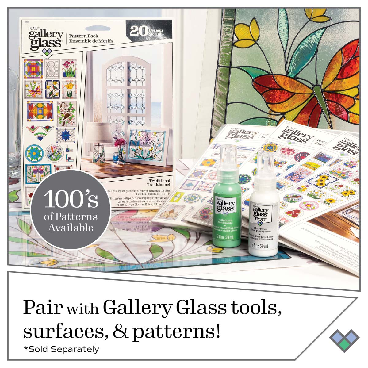 Gallery Glass ® Paint Set - Best Sellers Set 1 - PROMOGGI