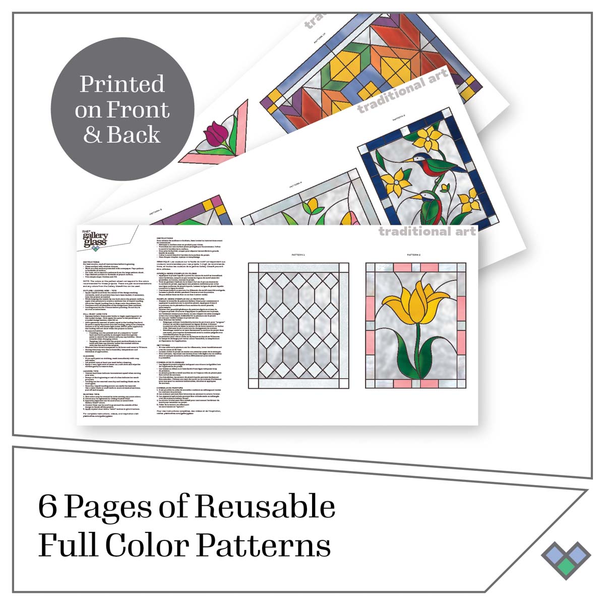 Gallery Glass ® Pattern Packs - Traditional - 19735