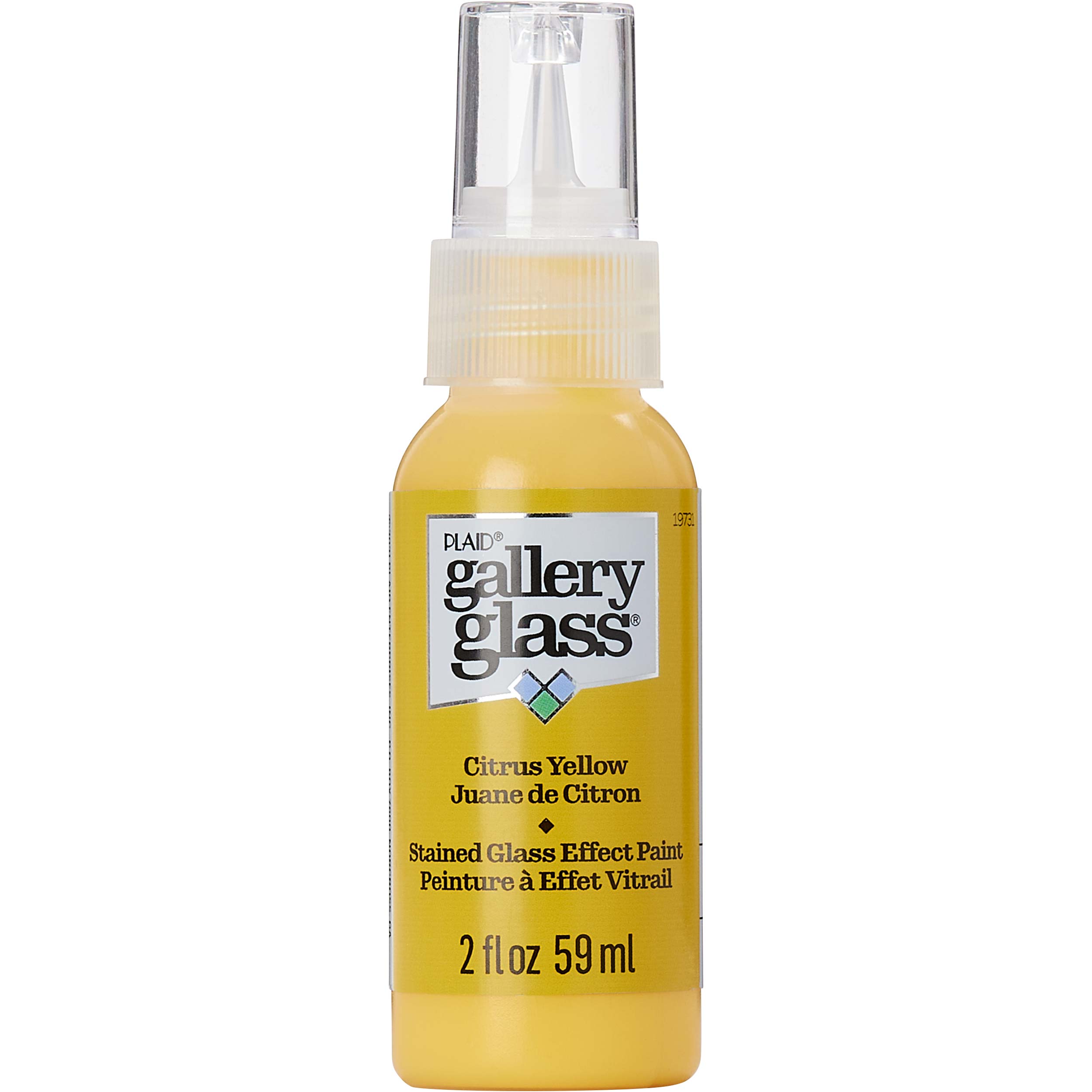 Gallery Glass ® Stained Glass Effect Paint - Citrus Yellow, 2 oz. - 19731