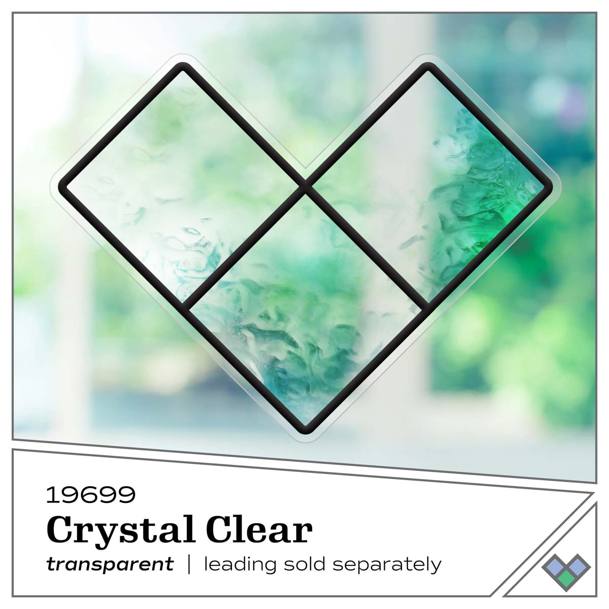 Gallery Glass ® Stained Glass Effect Paint - Crystal Clear, 8 oz. - 19699