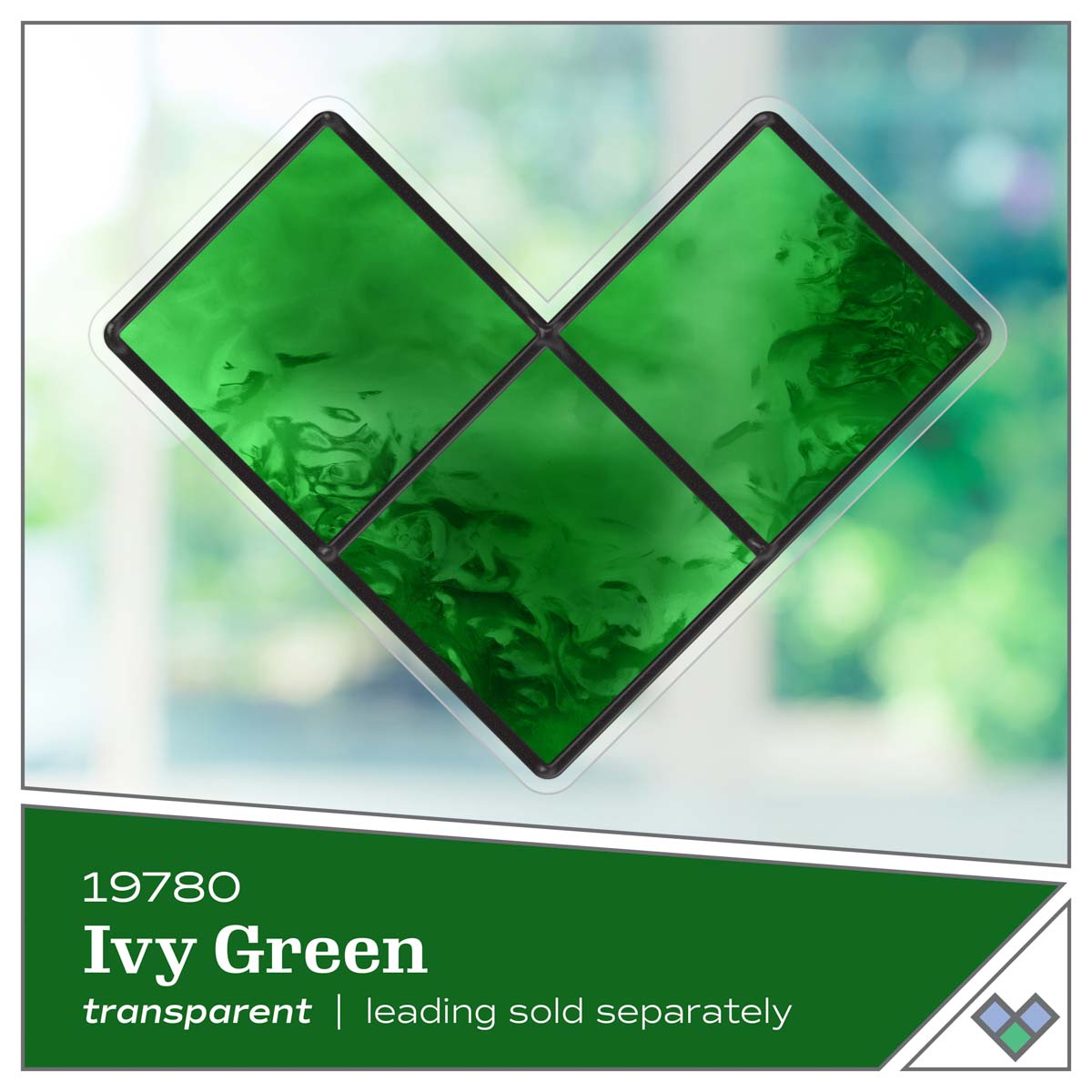 Gallery Glass ® Stained Glass Effect Paint - Ivy Green, 2 oz. - 19780