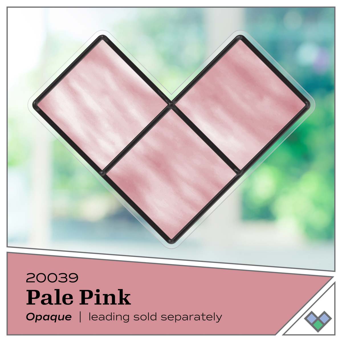 Gallery Glass ® Stained Glass Effect Paint - Pale Pink, 2 oz. - 20039