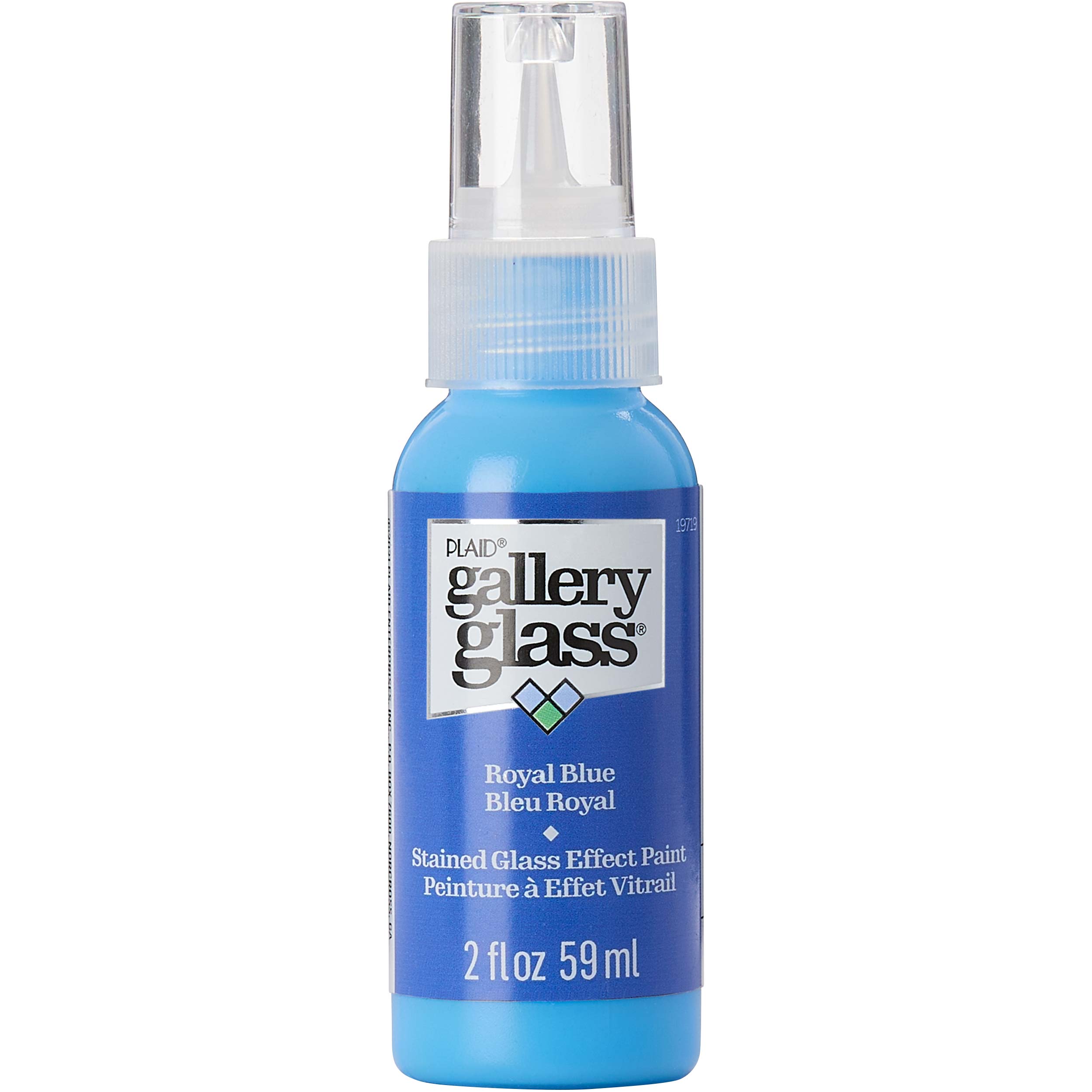 Gallery Glass ® Stained Glass Effect Paint - Royal Blue, 2 oz. - 19719
