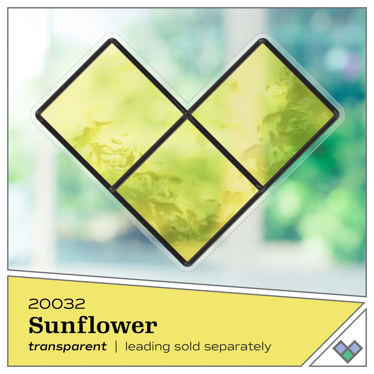 Gallery Glass ® Stained Glass Effect Paint - Sunflower, 2 oz. - 20032