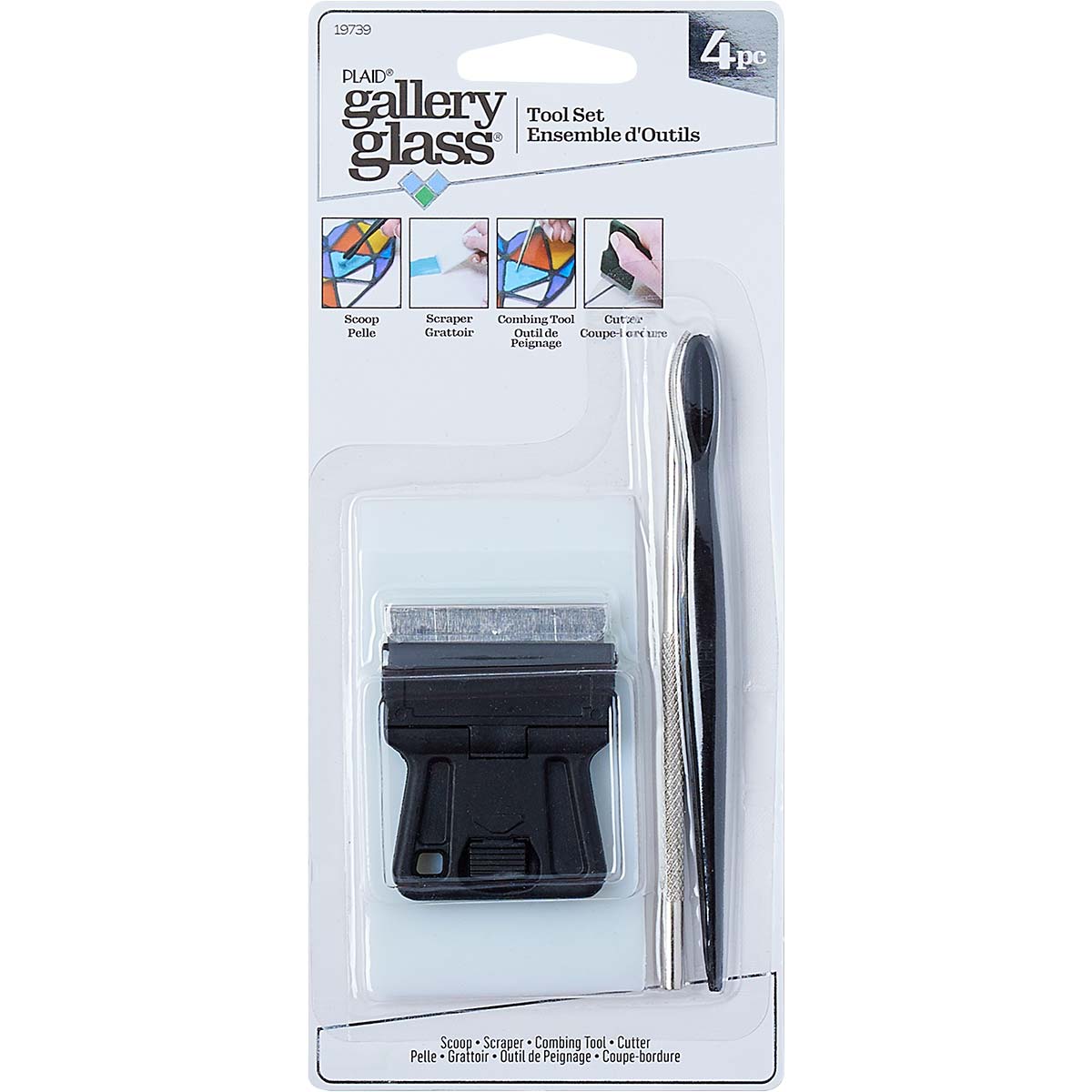 Gallery Glass ® Tool Set, 4 pc - 19739