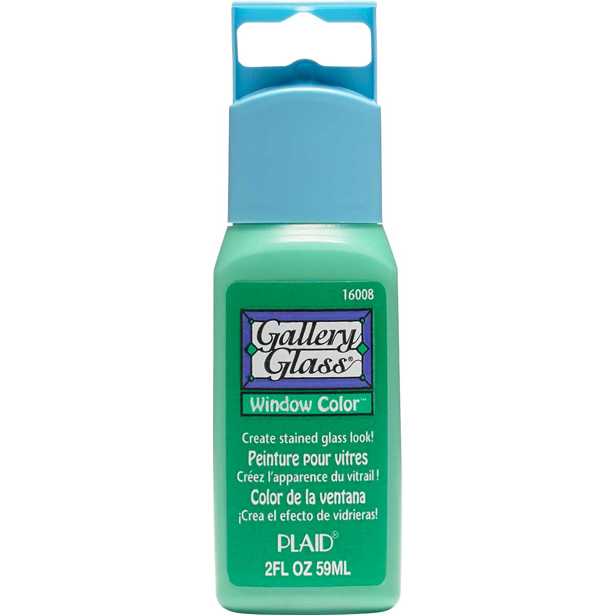 Gallery Glass ® Window Color™ - Kelly Green, 2 oz. - 16008