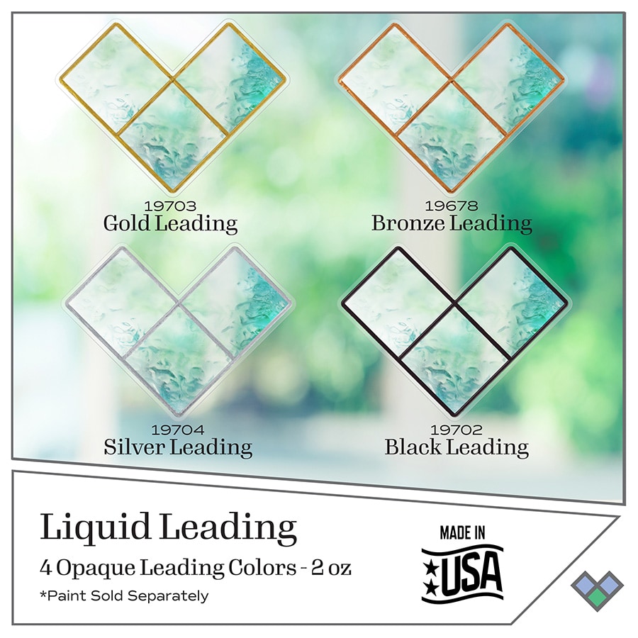 Gallery Glass ® Metallic Liquid Leading™ Kit - 4pc, 2 oz. - PROMOGGLL24