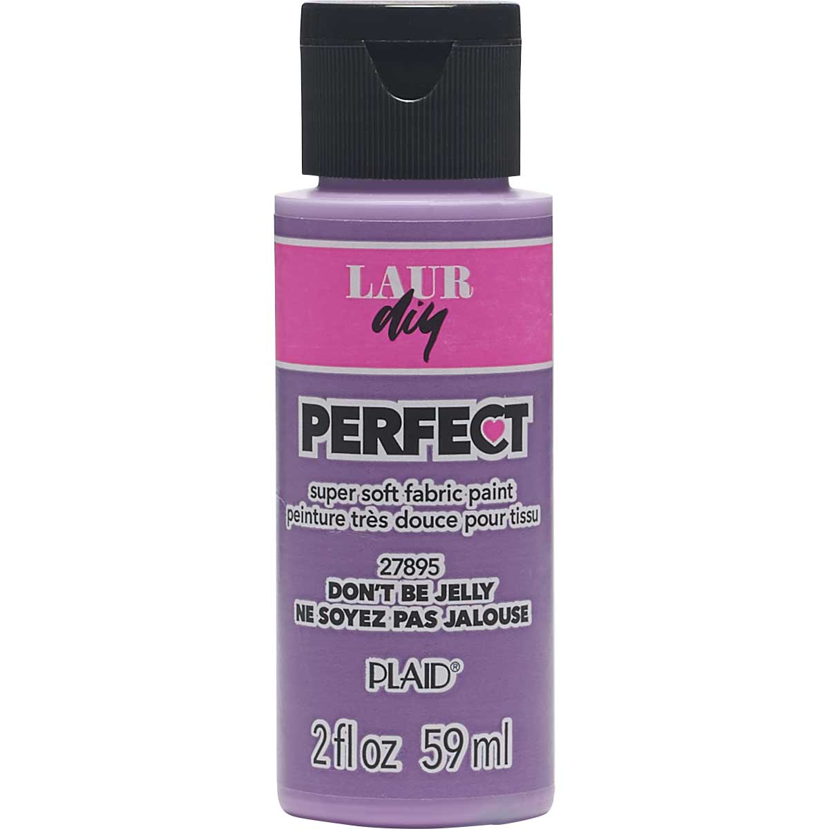 LaurDIY ® Perfect Fabric Paint - Don't Be Jelly, 2 oz. - 27895