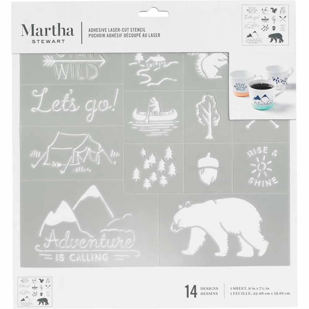 Martha Stewart ® Adhesive Stencil - Outdoor - 5692