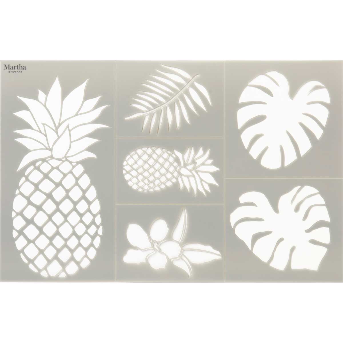 Martha Stewart ® Adhesive Stencil - Pineapple - 17639
