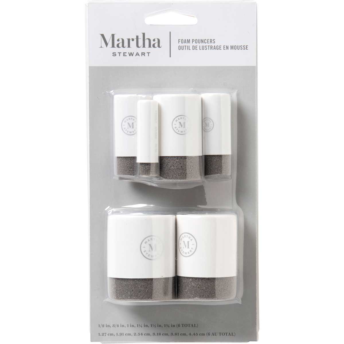 Martha Stewart ® Brush Sets - Foam Pouncers Set - 6pc - 32243