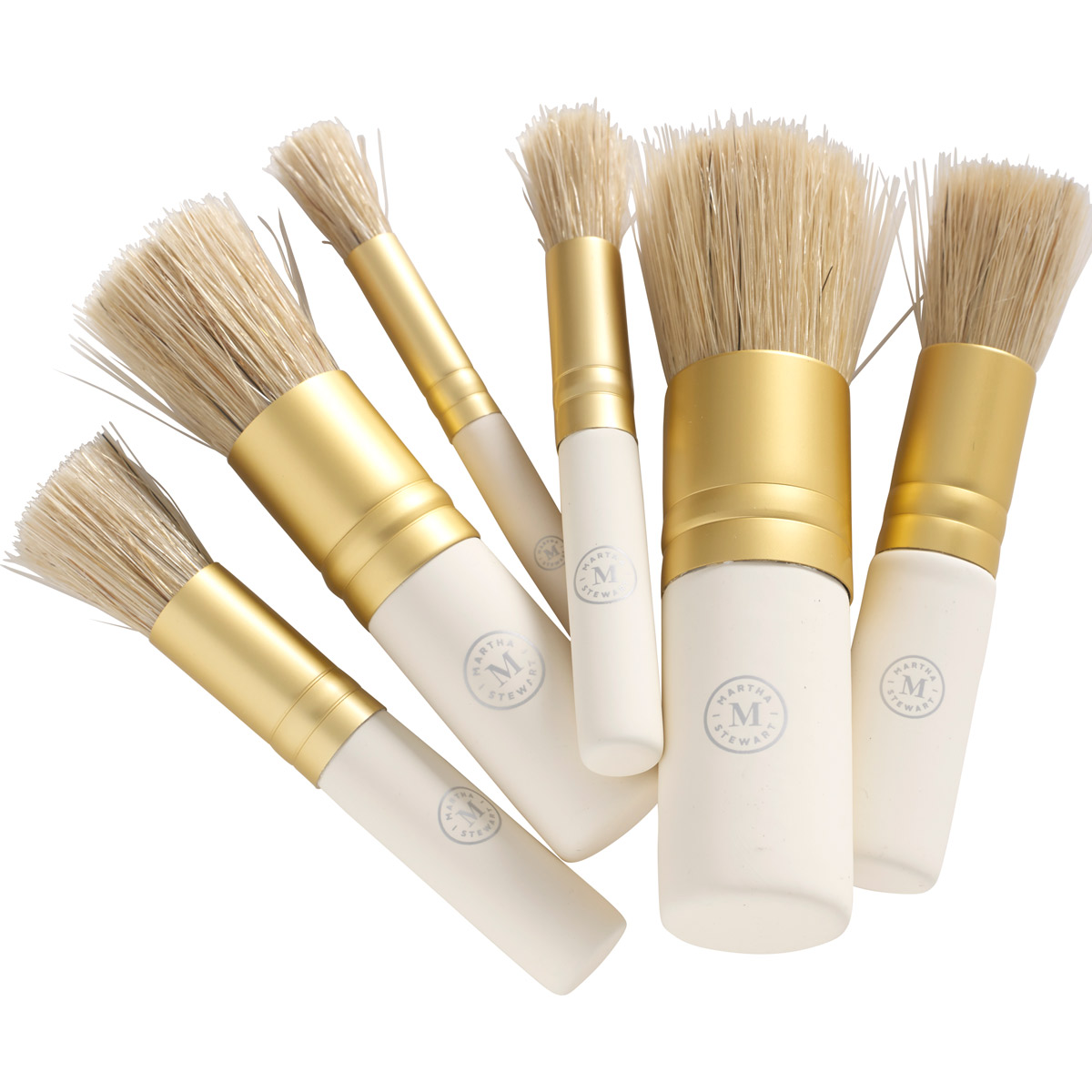 Martha Stewart ® Brush Sets - Stencil Brush Set - 6 pc. - 32248
