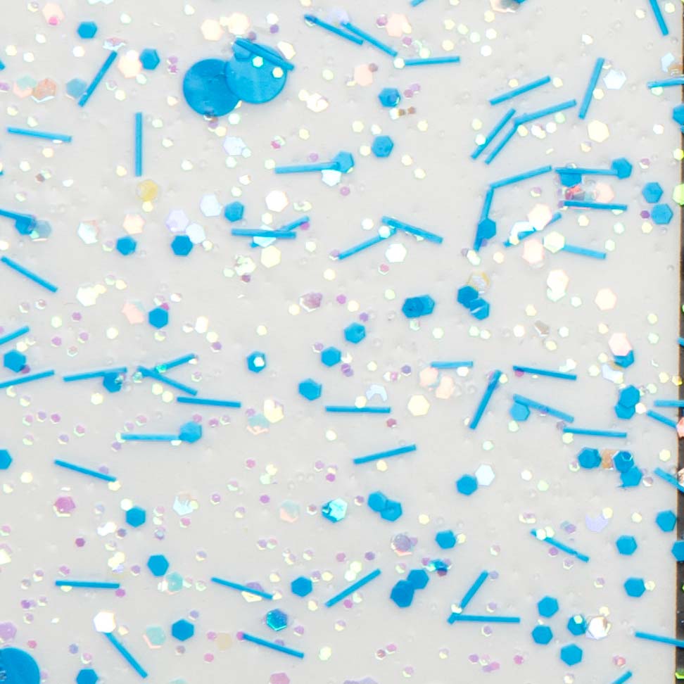 Martha Stewart ® Multi-Surface Confetti Glitter Acrylic Craft Paint CPSIA - Sapphire Celebrations, 2