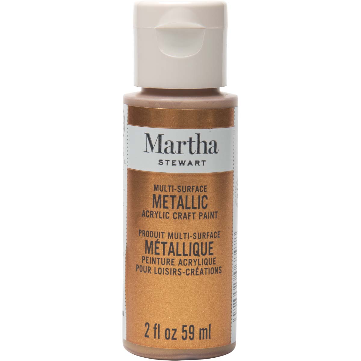 Martha Stewart ® Multi-Surface Metallic Acrylic Craft Paint - Copper, 2 oz. - 32109CA