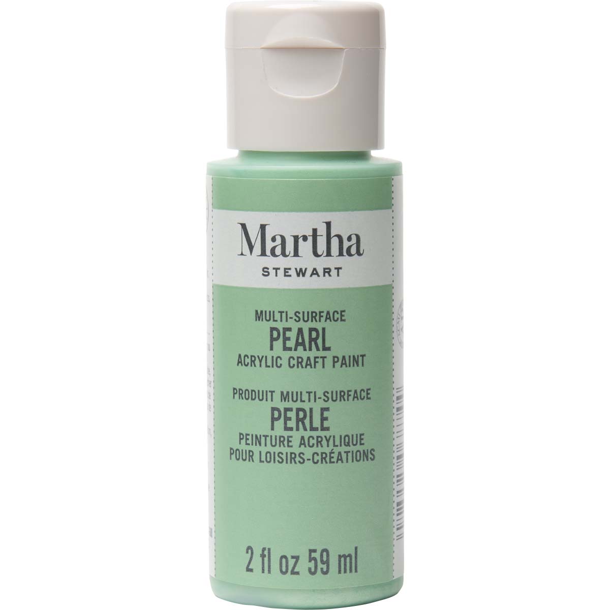 Martha Stewart ® Multi-Surface Pearl Acrylic Craft Paint - Mint Chip, 2 oz. - 32124CA