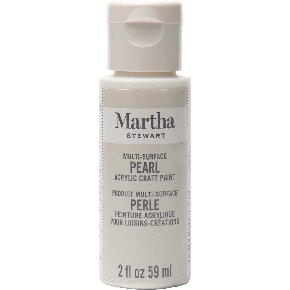 Martha Stewart ® Multi-Surface Pearl Acrylic Craft Paint - Mother of Pearl, 2 oz. - 32127CA