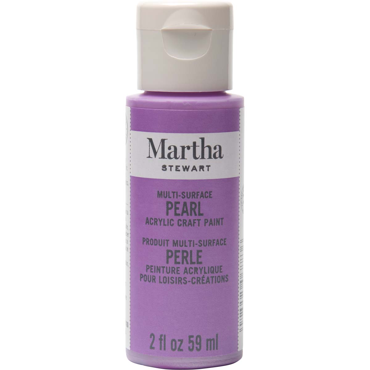 Martha Stewart ® Multi-Surface Pearl Acrylic Craft Paint - Purple Gerberra, 2 oz. - 33518CA
