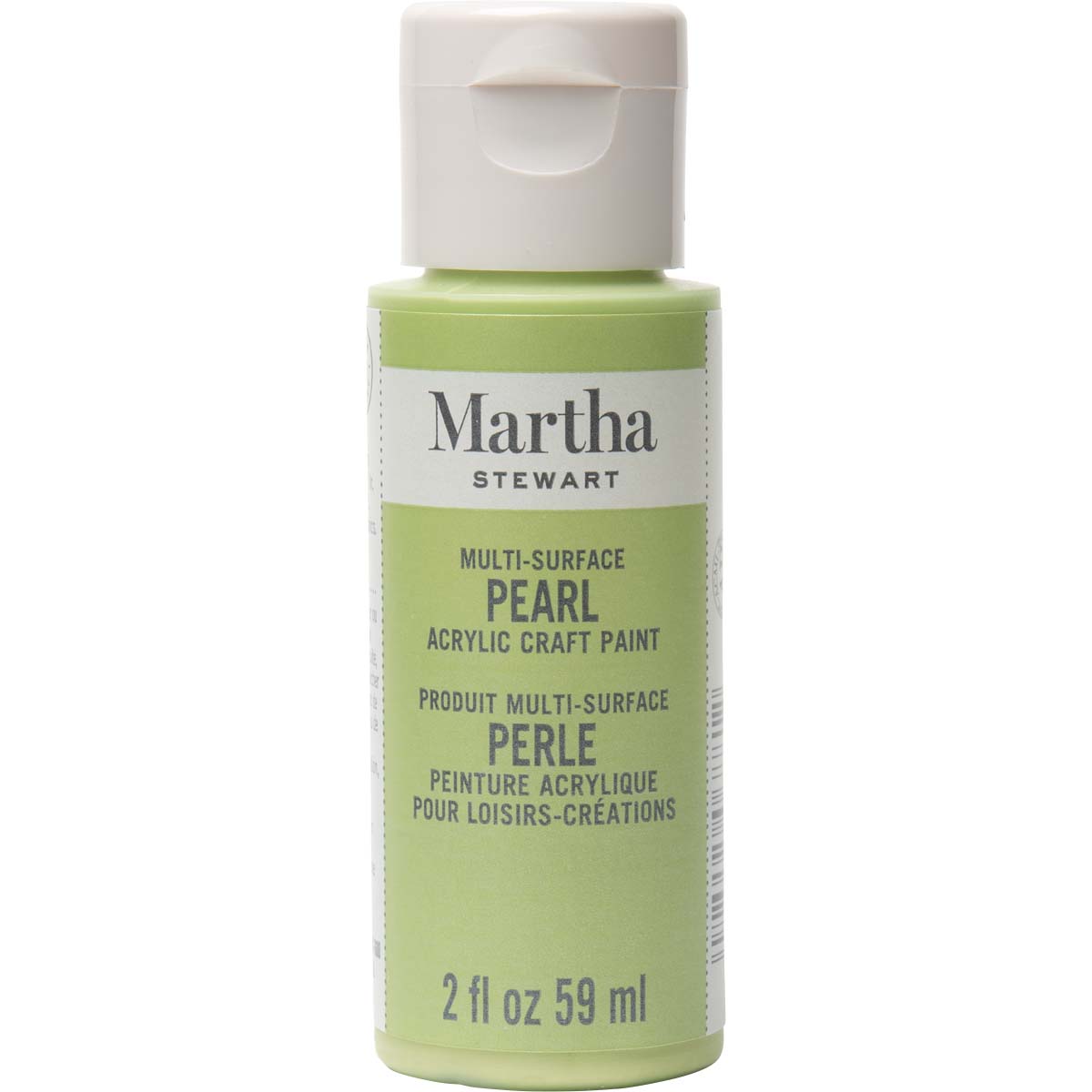 Martha Stewart ® Multi-Surface Pearl Acrylic Craft Paint - Scallion, 2 oz. - 33516CA
