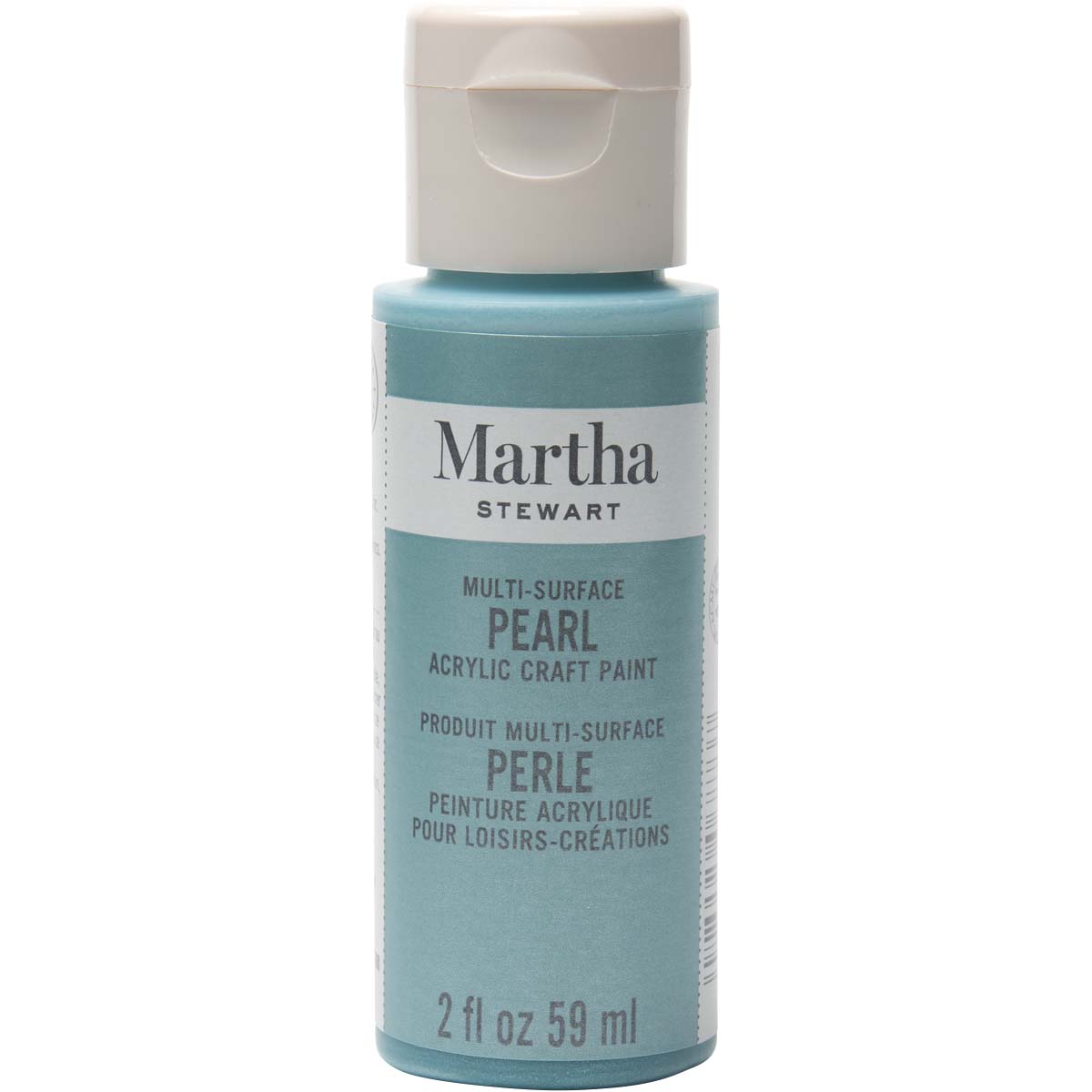 Martha Stewart ® Multi-Surface Pearl Acrylic Craft Paint - Aquarium, 2 oz. - 32123CA