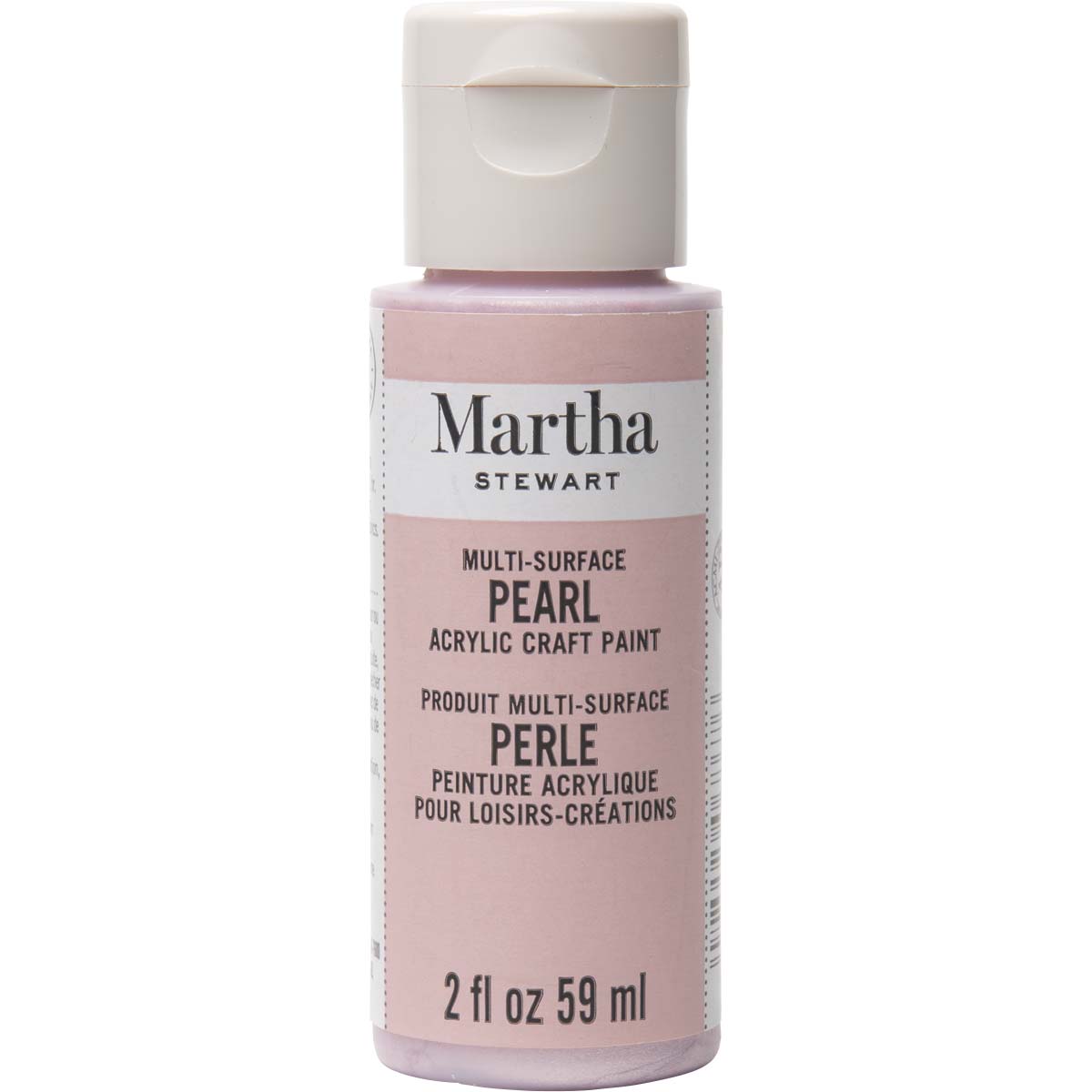 Martha Stewart ® Multi-Surface Pearl Acrylic Craft Paint - Antique Silk, 2 oz. - 32116CA