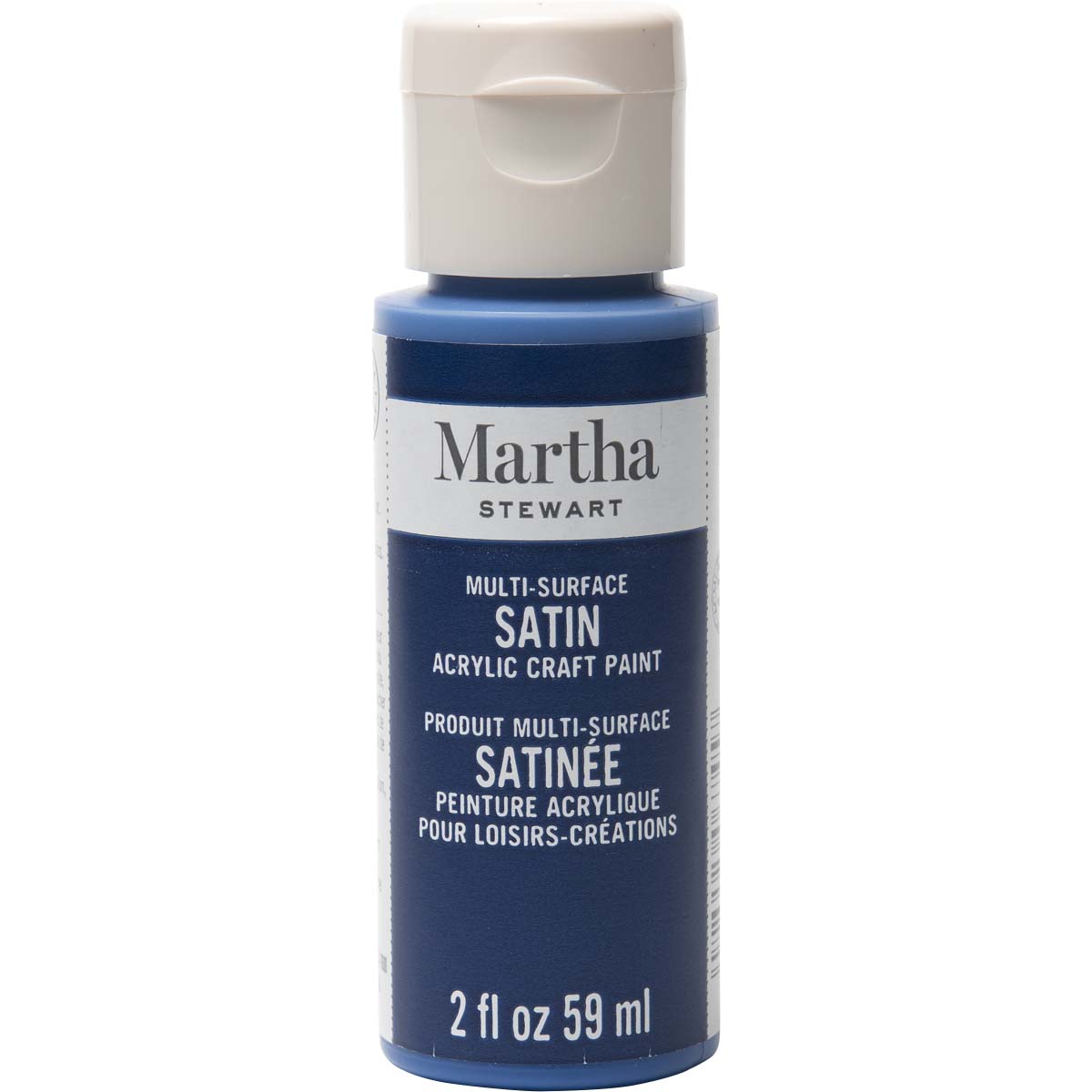 Martha Stewart ® Multi-Surface Satin Acrylic Craft Paint - Ink Blue, 2 oz. - 18063CA
