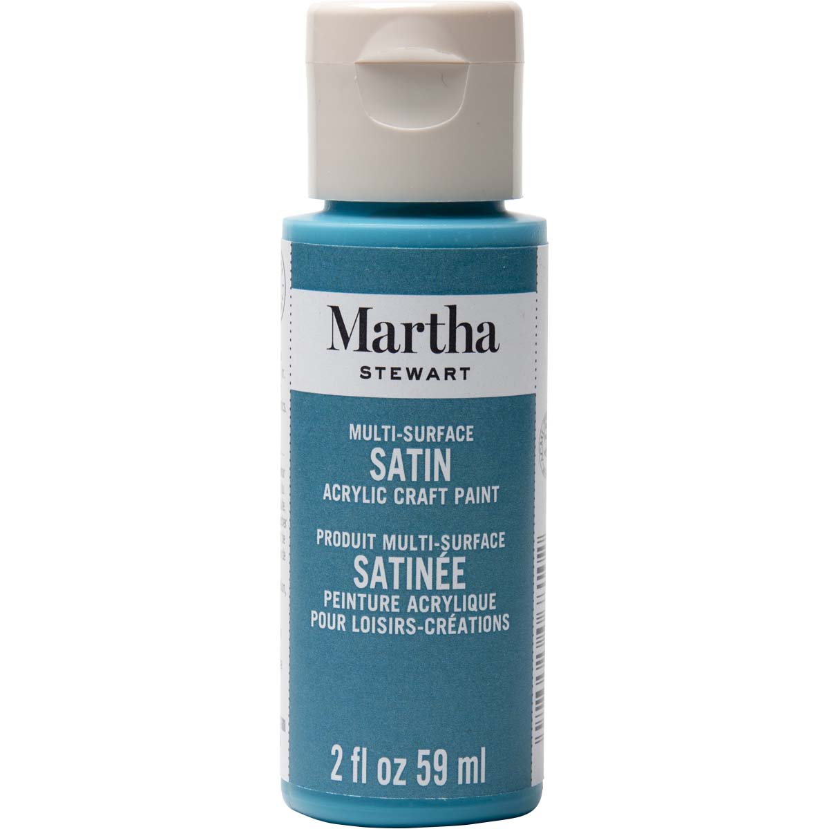 Martha Stewart ® Multi-Surface Satin Acrylic Craft Paint - Peacock Feather, 2 oz. - 33503CA