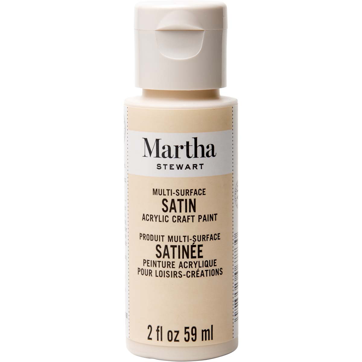 Martha Stewart ® Multi-Surface Satin Acrylic Craft Paint - Porcelain Doll, 2 oz. - 32033CA