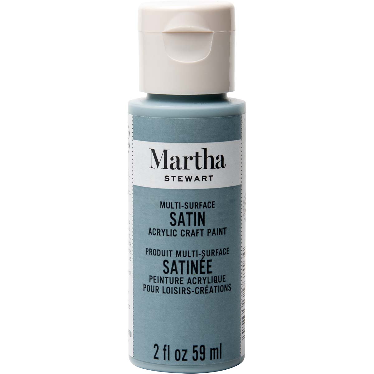 Martha Stewart ® Multi-Surface Satin Acrylic Craft Paint - Slate Gray, 2 oz. - 33509CA
