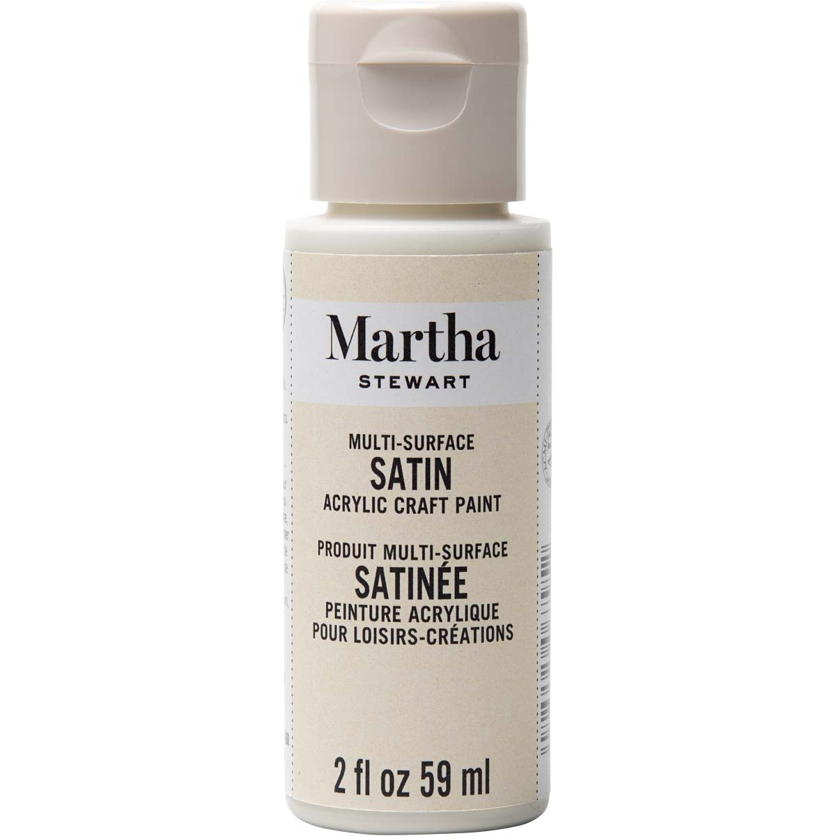 Martha Stewart ® Multi-Surface Satin Acrylic Craft Paint - Summer Linen, 2 oz. - 32075CA